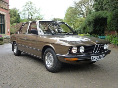 1981 Probably the best BMW E12 528i Manual available !! In vendita