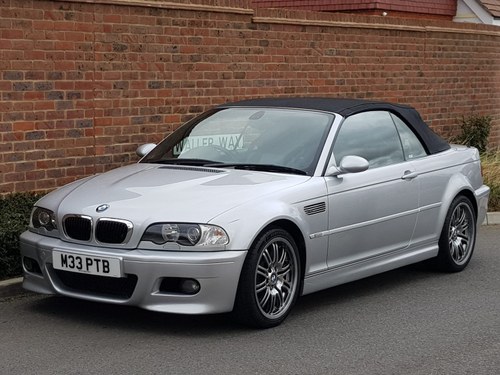 BMW M3 3.2 SMG II CONVERTIBLE (2002) + 77K + FSH + 1 OWNER For Sale