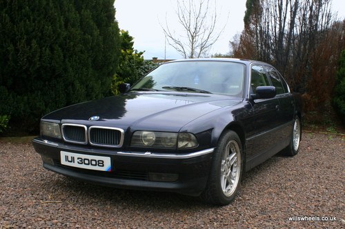 1996 BMW 728i LPG Orient Blue 129k In vendita