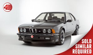 1986 BMW E24 M635 CSi /// German-supplied LHD /// 84k Miles SOLD