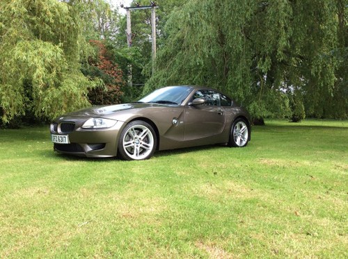2007 BMW Z4 M Coupe Sepang Bronze  SOLD