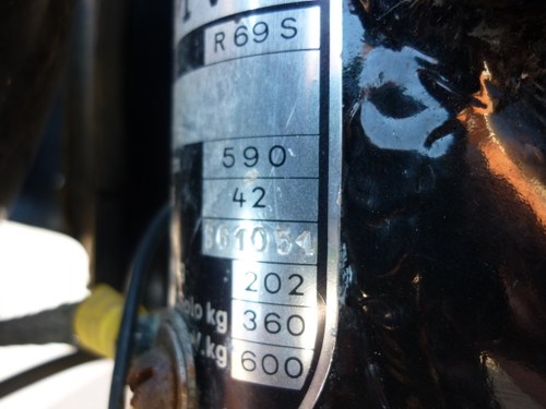 1966 BMW R69S matching numbers For Sale