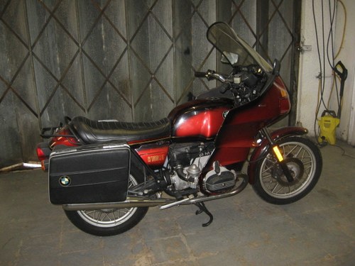 1981 W-reg BMW R100RT Classic tourer in red metallic For Sale