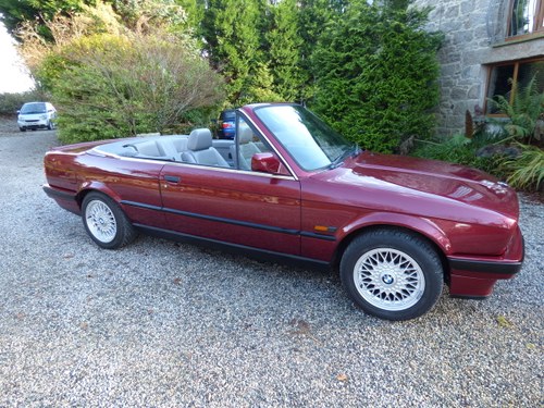 1991 Low miles e30 convertible For Sale