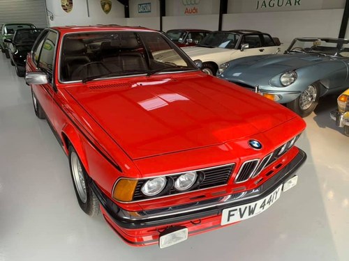 1982 RESTORED  BMW  635  CSI  OVER £17K OF  RECENT  BILLS SOLD