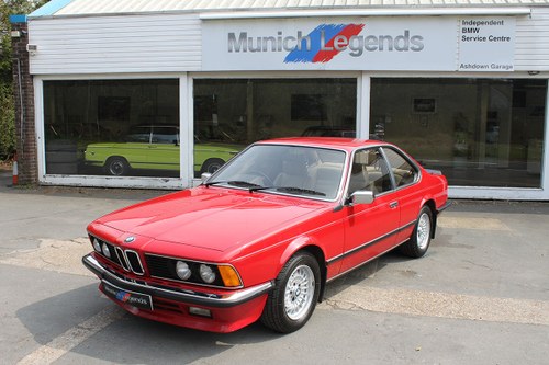 1986 BMW E24 635 CSi - low mileage In vendita