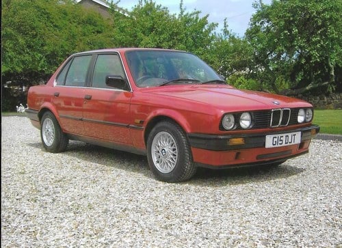 1989 BMW 316i E30 Red. 2010 Restoration, with MOT. SOLD