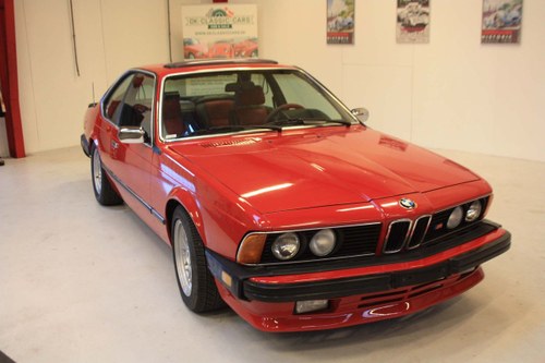 1987 BMW 635 CSi with M upgraders and styling SOLD