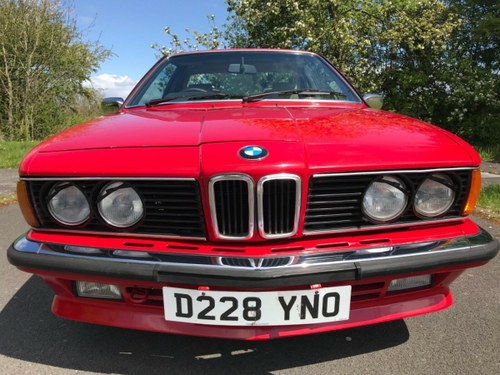 1987 Bmw 635 csi in red For Sale