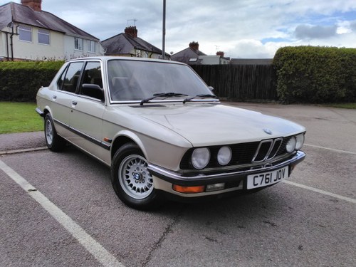 1986 BMW E28 525e One Previous owner In vendita