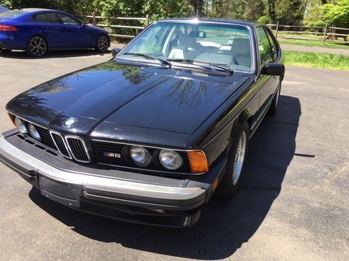 1987 BMW M6  E24 For Sale