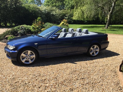 2005 BMW 330ci SE Convertible low mileage with 2 owners In vendita