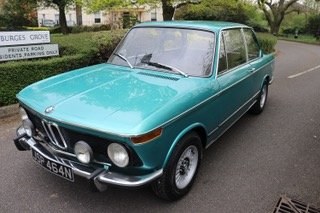 1974 BMW 2002 tii - £18,000 - £22,000  For Sale by Auction