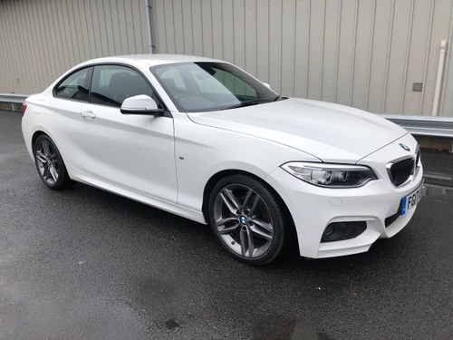 2017 17 BMW 2 SERIES 2.0 218D M SPORT COUPE AUTO 148 BHP For Sale