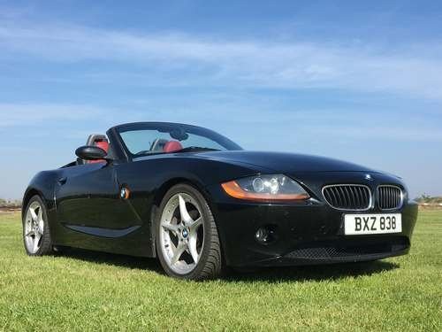 2003 BMW Z4 2.2i SE at Morris Leslie Auction 25th May For Sale by Auction