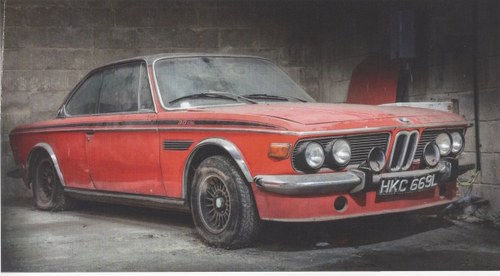 1972 3.0 CSL, RHD; Barnfind For Sale