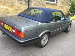 1992 K BMW E30 320I AUTO CABRIOLET GRANIT SILVER In vendita