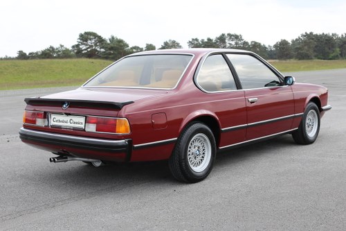 1980 An extremely original BMW 633 (E24) CSi Coupe SOLD