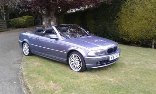2000 BMW 323i CI Auto Convertible at Morris Leslie Auction In vendita all'asta