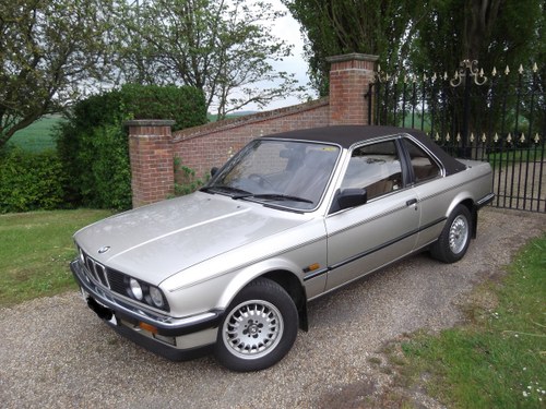 1987 BMW 320I BAUR VENDU
