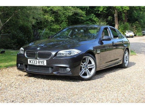 2013 BMW 5 Series 2.0 520d M Sport 4dr 1 OWNER, GREAT SPEC,IMMACU For Sale