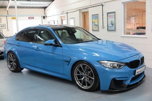 2014 14 BMW M3 3.0 ( 425bhp ) ( s/s ) M DCT 4 Dr - Yas Blue In vendita