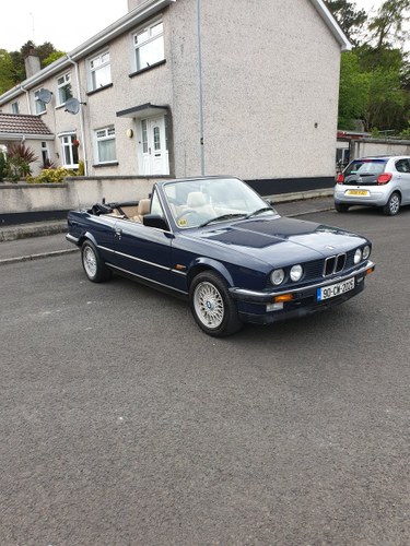1990 BMW E30 325I AUTO CONVERTABLE In vendita
