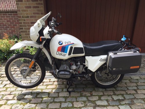Three owners from new, 1984 BMW 798cc R80G/S VENDUTO