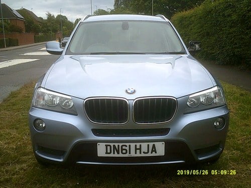 2011 FACE LIFT MODEL  BMW X3 5 DOOR 2LTR DIESEL WITH A TOW BAR  For Sale
