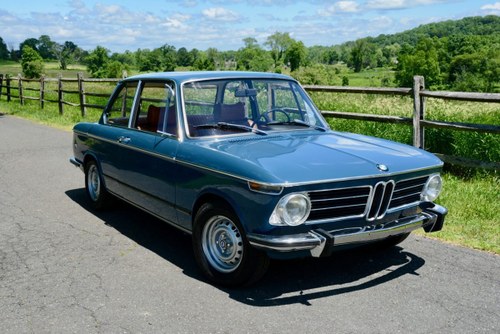 1973 BMW 2002 tii Coupe = Restored Blue(~)Tan + AC $44.9k In vendita