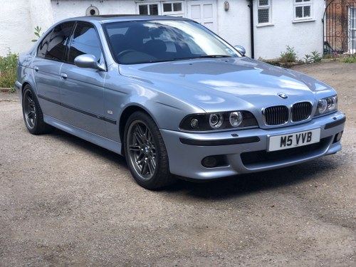 2000 BMW M5 Silverstone Blue In vendita