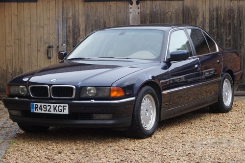 1998 BMW E38 735I LEFT HAND DRIVE 1 OWNER FROM NEW 66,000 For Sale