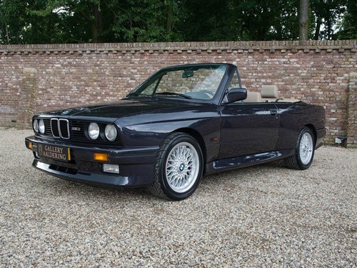 1989 BMW M3 E30 Convertible BB01, only 112.527 km, only 136 made! In vendita