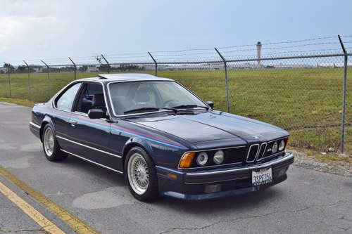 1988 BMW M6 E24 = Cali Car Rare Blue(~)Dove Manual $32.9k For Sale
