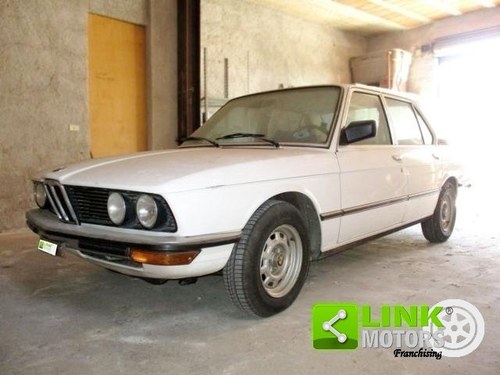 BMW (E12) 518 (1980) UNICO PROPRIETARIO For Sale