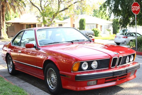 1989 BMW 635CSI E24 SOLD