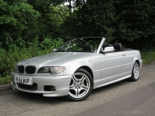 2004 BMW 3 SERIES 2.0 318CI SPORT CONVERTIBLE 2d 141 BHP In vendita