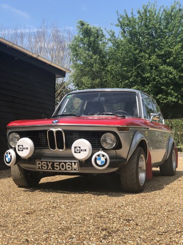 1974 BMW 2002 Nut and Bolt Competition Restoration In vendita