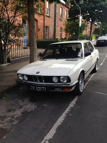 1982 Excellent b.m.w e 528i 5 speed manual SOLD