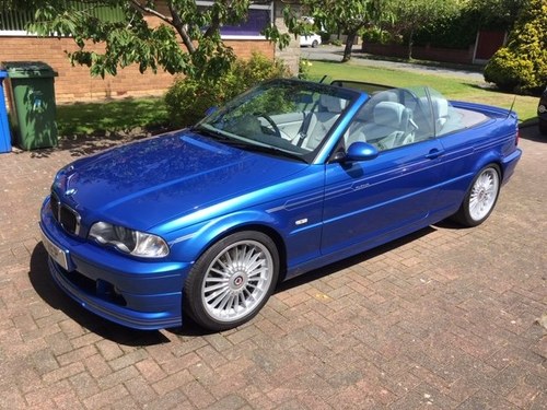 2003 Stunning E46 BMW Alpina B3S 3.4 Convertible For Sale