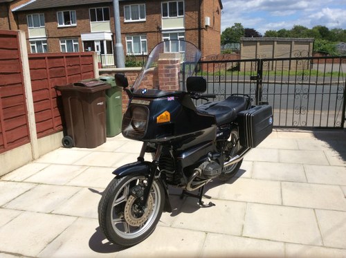 Blue 1989 BMW R80 RT For Sale