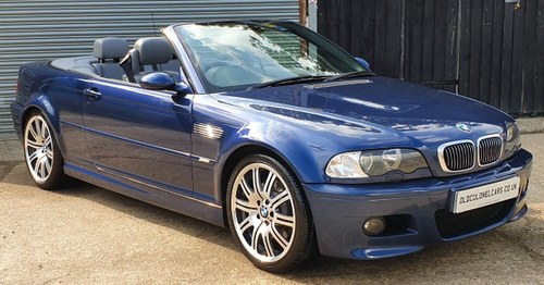 2003 Superb BMW E46 M3 Convertible 6 speed manual - 91,000 Miles For Sale