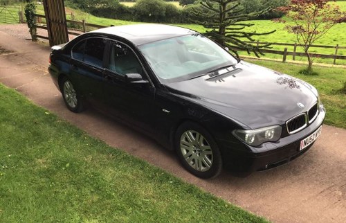 LATE ENTRY - Lot 26 - A 2002 BMW 735i - 21/07/2019 For Sale by Auction