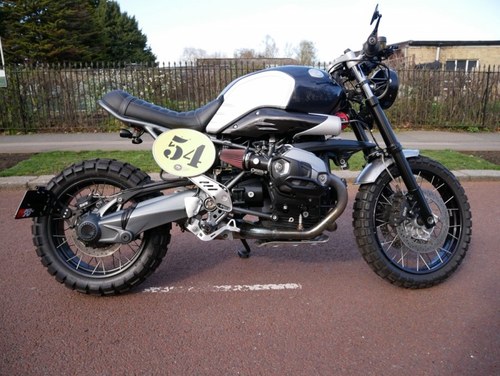 2011 BMW GS Custom Cafe Racer R1200GS TU Triple Black SE For Sale by Auction