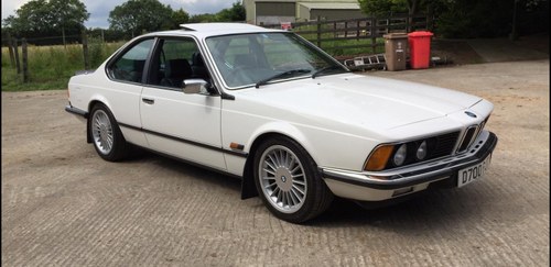 1986 BMW 628 CSI auto For Sale