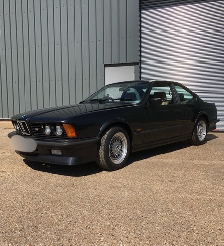 1987 BMW M635csi Shadowline edition (#410/524) In vendita