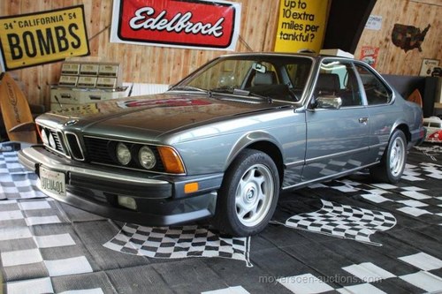 1985 BMW 635 CSI For Sale by Auction