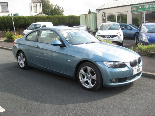 2008 58-reg BMW 320 2.0i SE Coupe manual finished in Atlanti For Sale