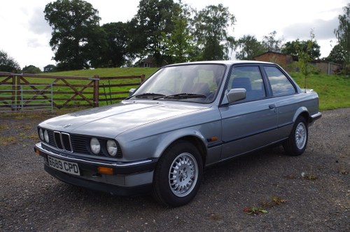 1987 BMW 320i Coupe Manual Lachssilber Metallic For Sale