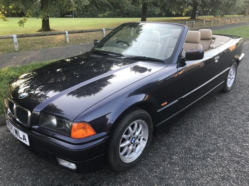 1998 BMW 323i auto convertible E36 low miles For Sale